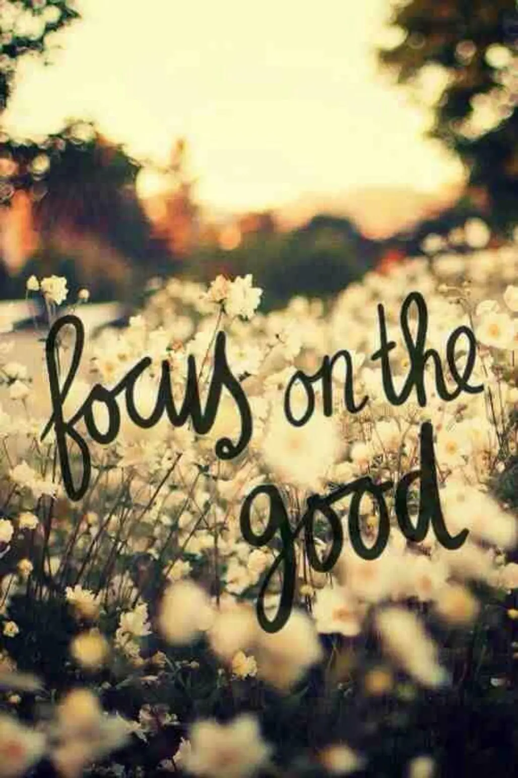 “Focus on the Good”