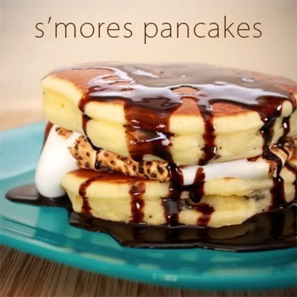 S'mores Pancakes!