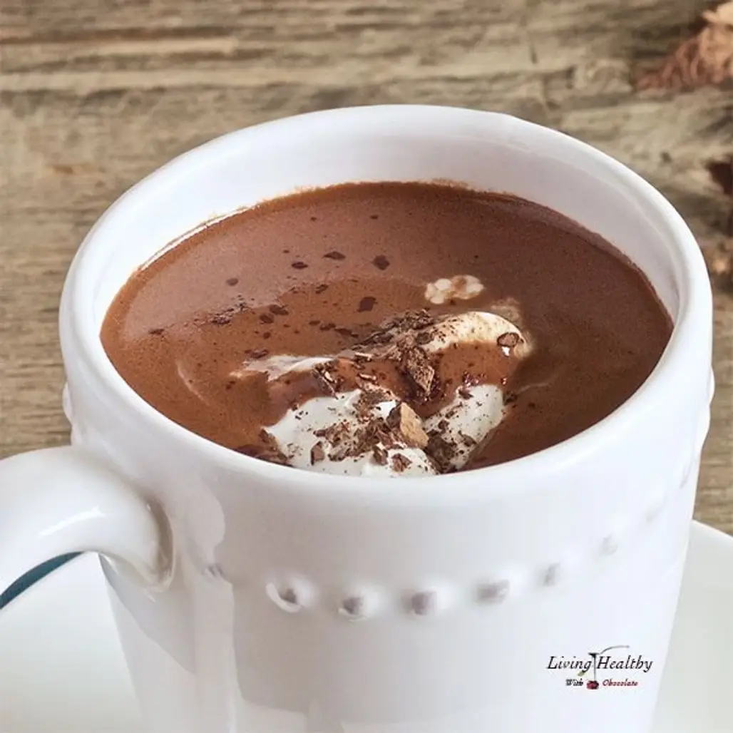 Paleo Healthy Homemade French Hot Chocolate