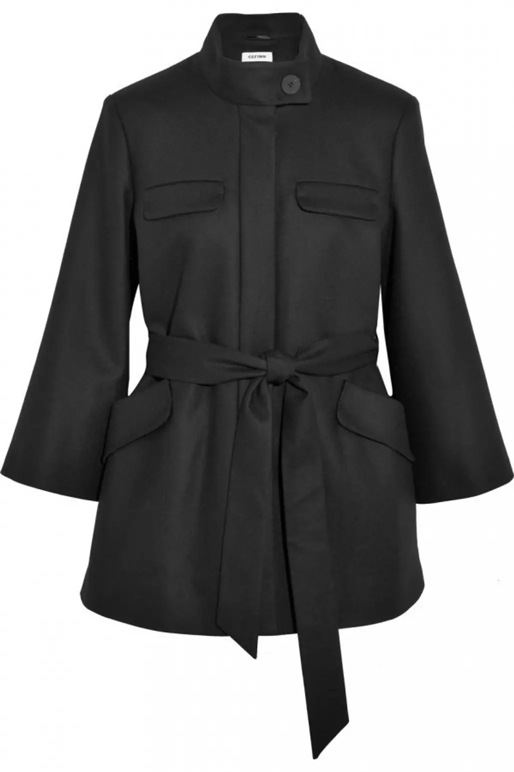 coat, black, overcoat, sleeve, trench coat,