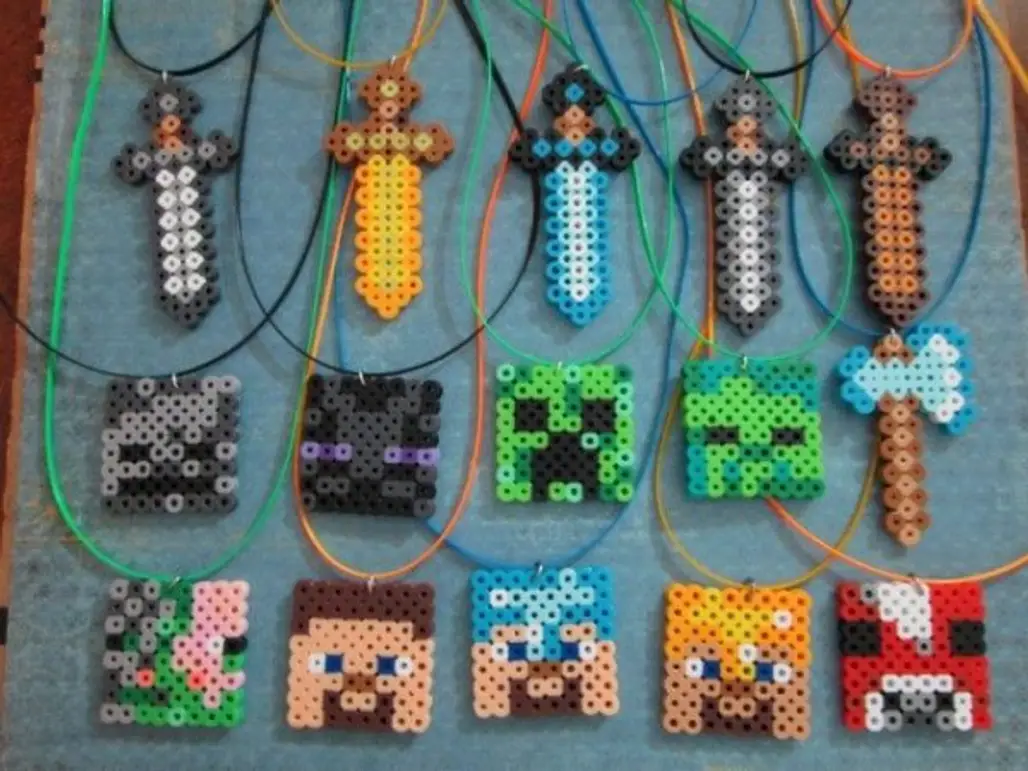 Minecraft Iron Bead Toys