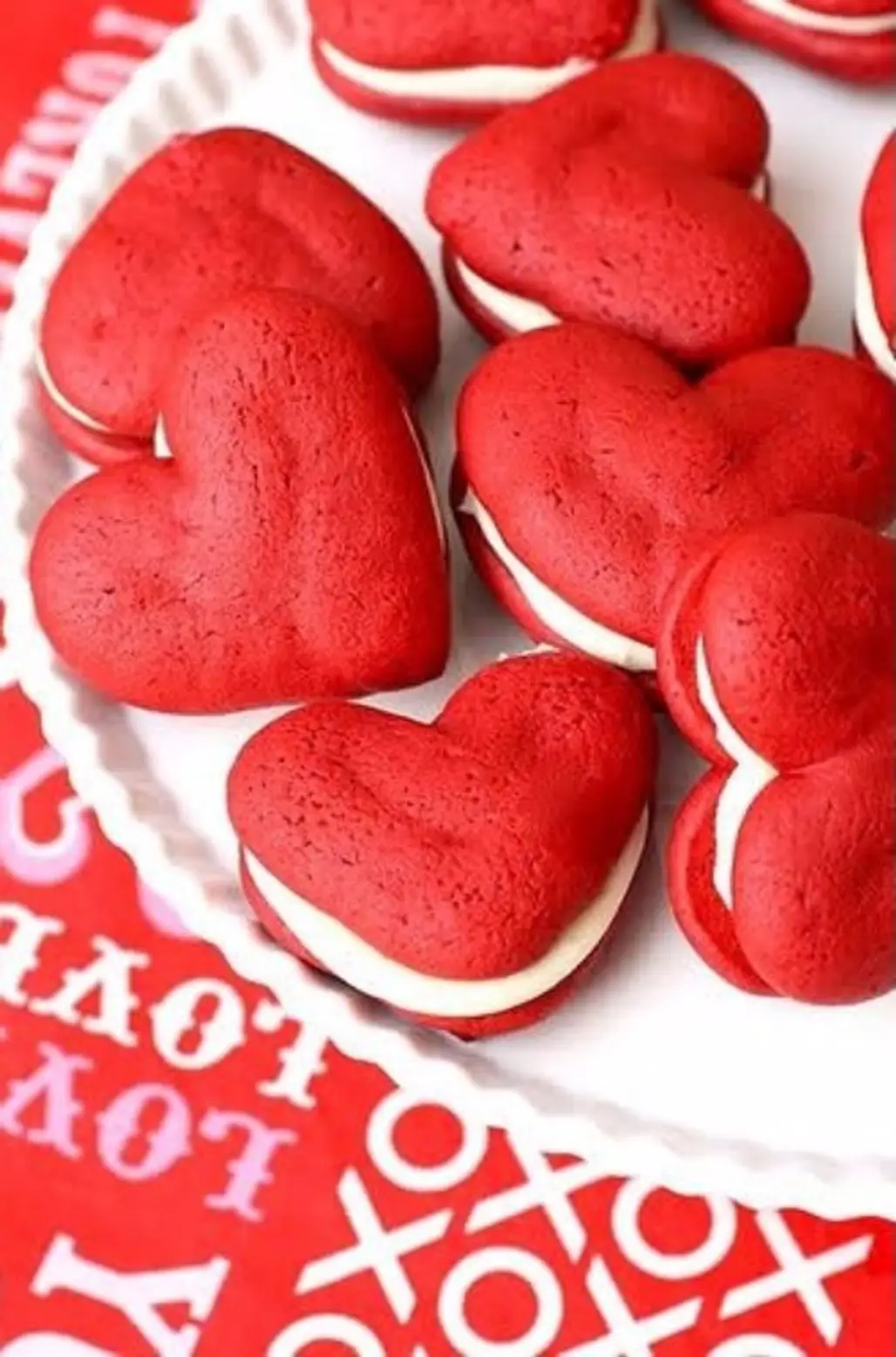 Red Velvet Cake Hearts