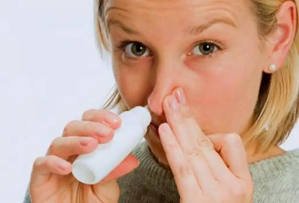 For Head Colds Use an Agonizer to Spray the Nose until It Drops into the Throat