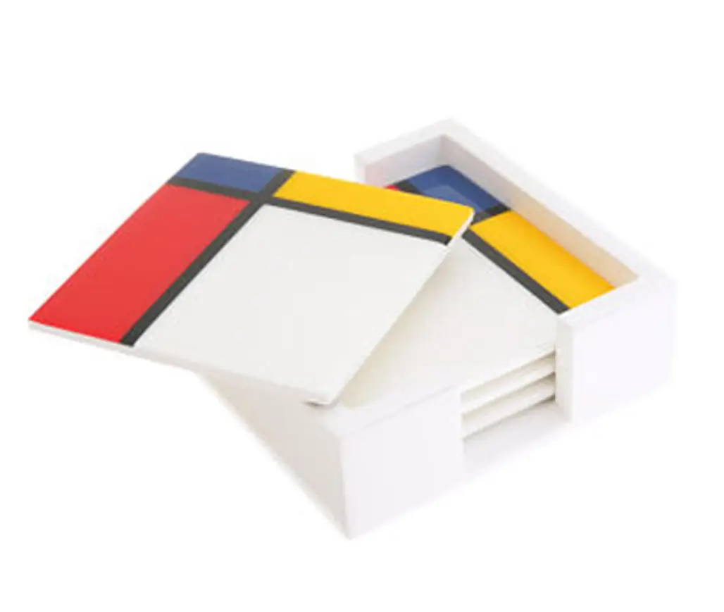 Pacific Connections Mondrian Coasters