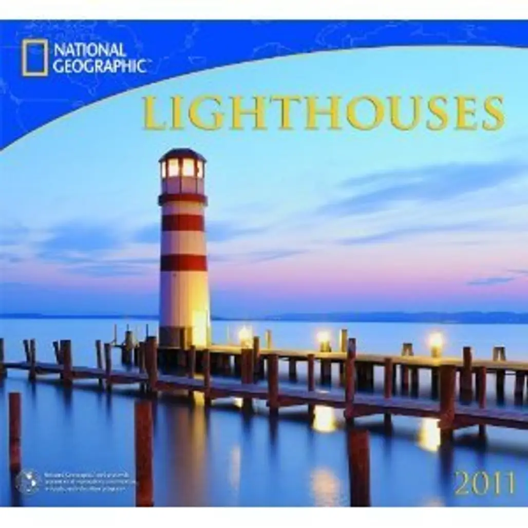 National Geographic Lighthouses 2011 Wall Calendar