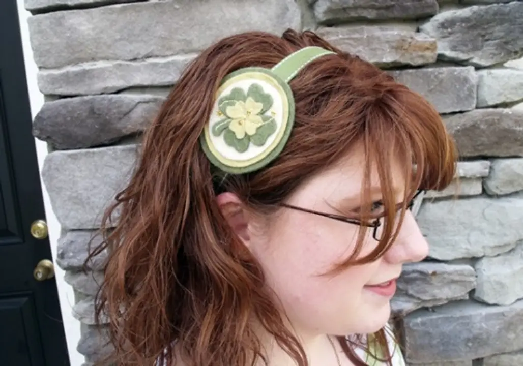Four-Leaf Clover Headband