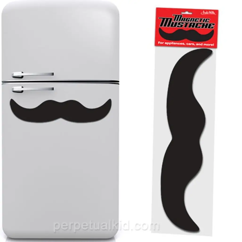 Mustache Fridge Magnet