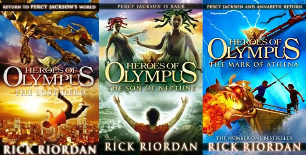 Heroes of Olympus by Rick Riordan