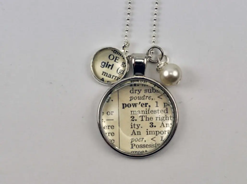 Dictionary Necklace...