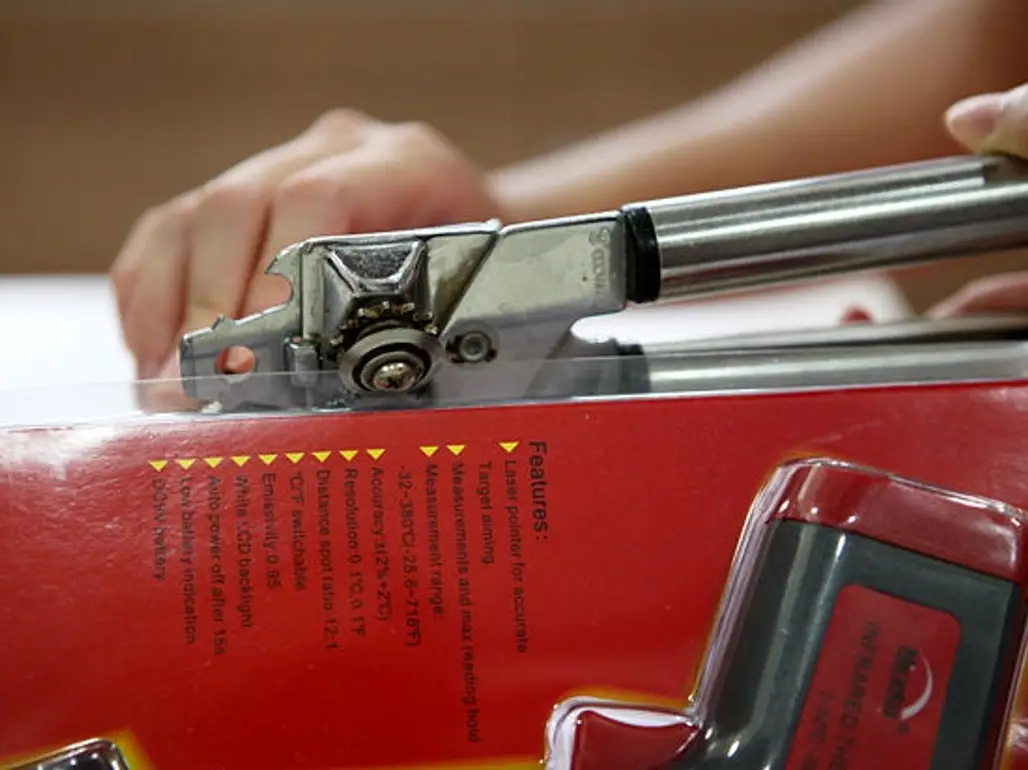 Use a Can Opener to Open Blister Packs