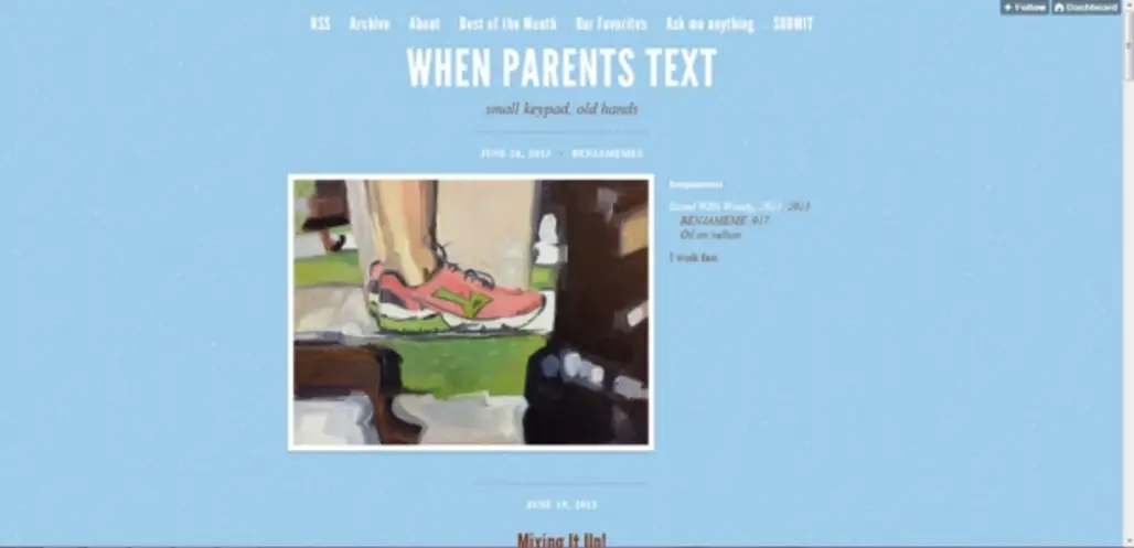 When Parents Text