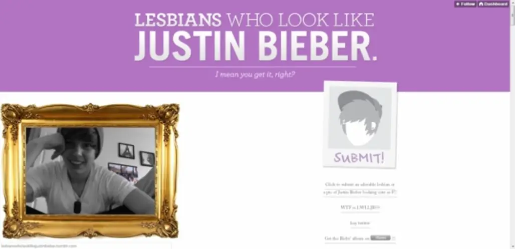 Lesbians Who Look like Justin Bieber