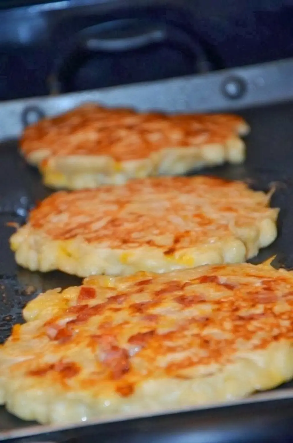 Macaroni and Cheese Pancakes