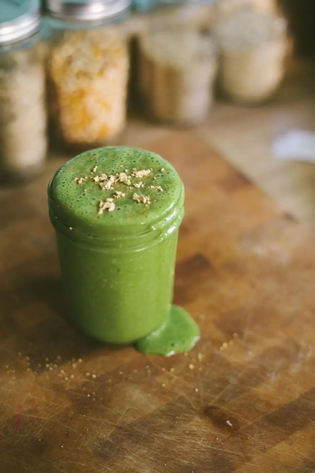 Kale, Banana, and Peanut Butter