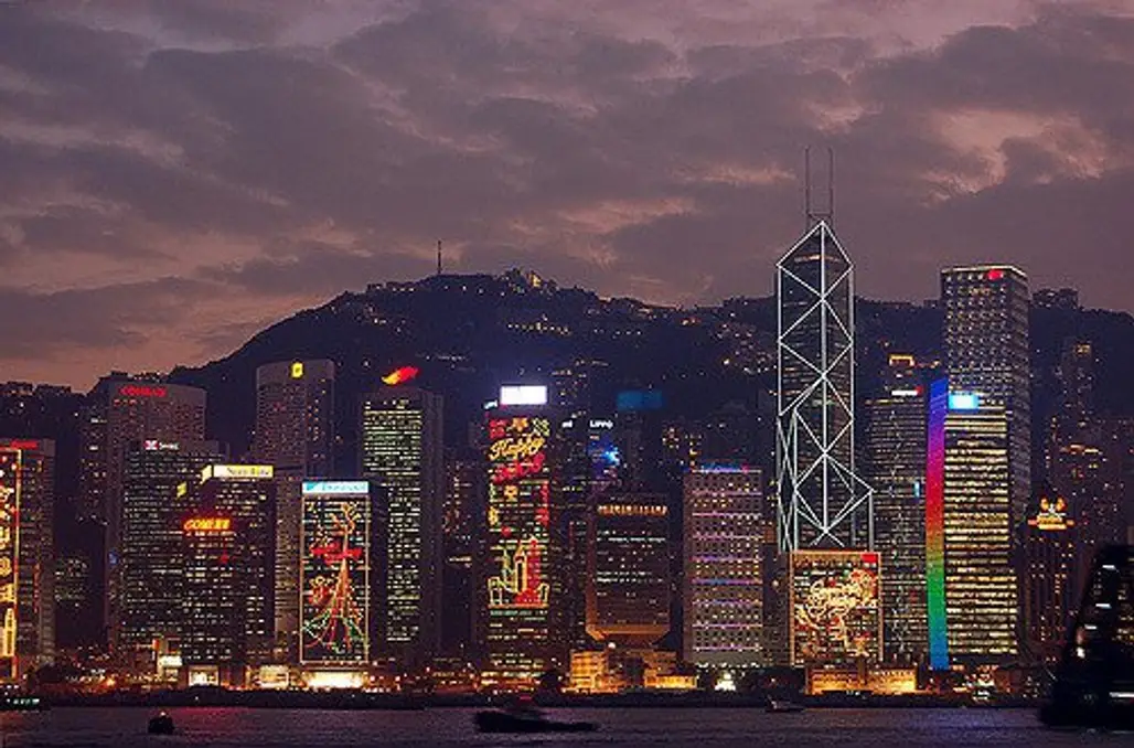 Victoria Harbour, Hong Kong, metropolitan area, skyline, cityscape,