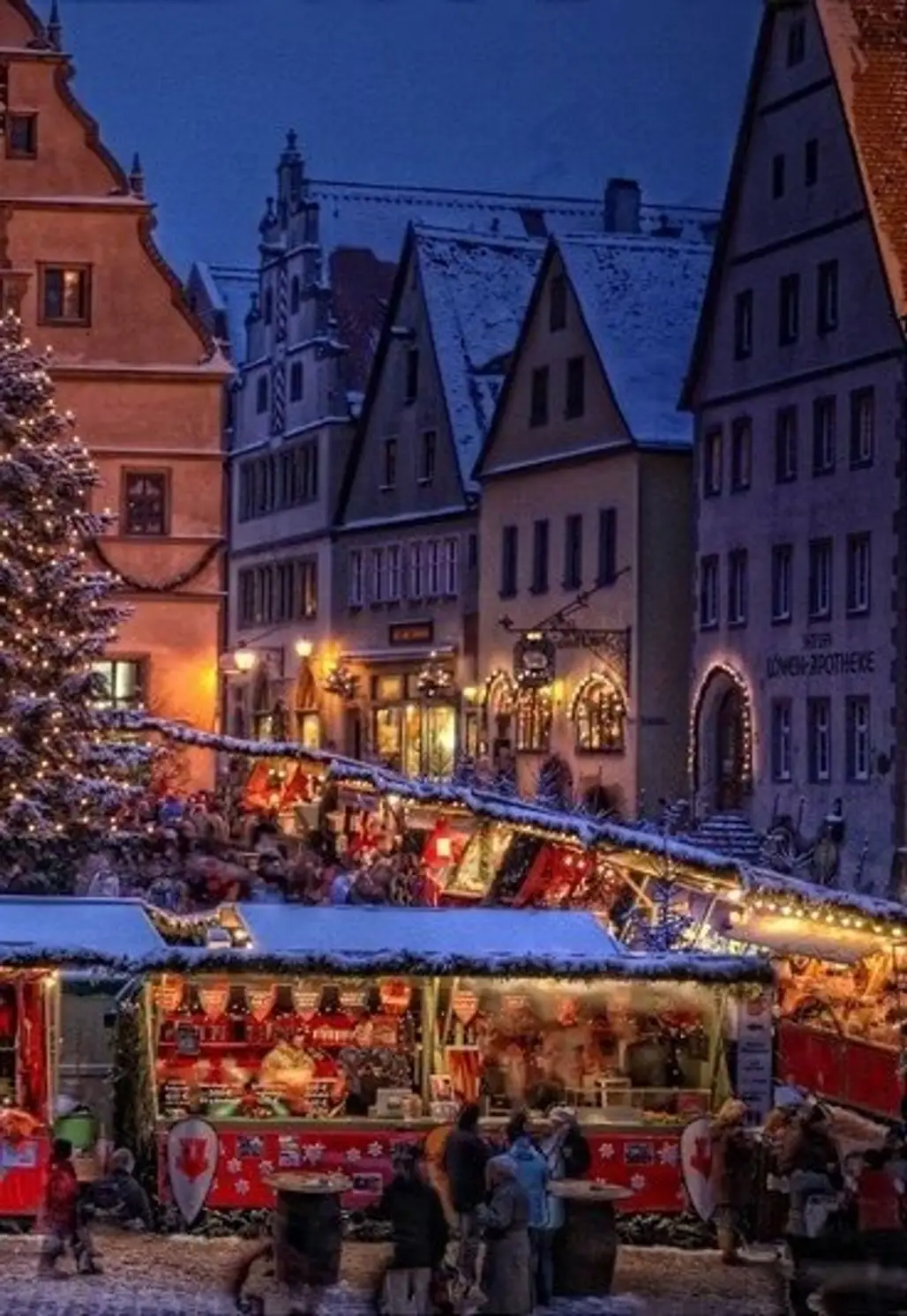 Christmas Market Rothenburg, Germany