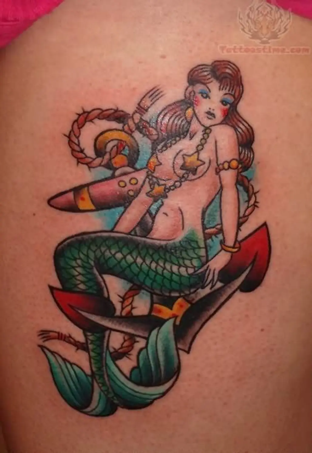 Realistic Mermaid - Realistic Mermaid Temporary Tattoos | Momentary Ink