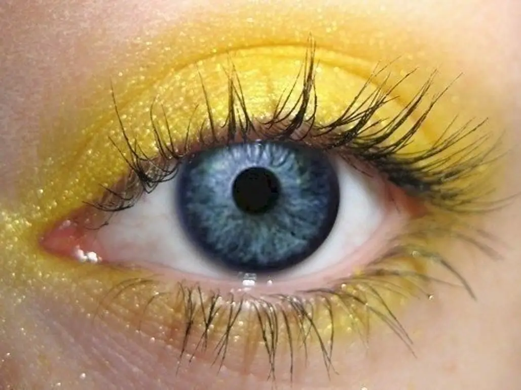 Yellow Eye Shadow