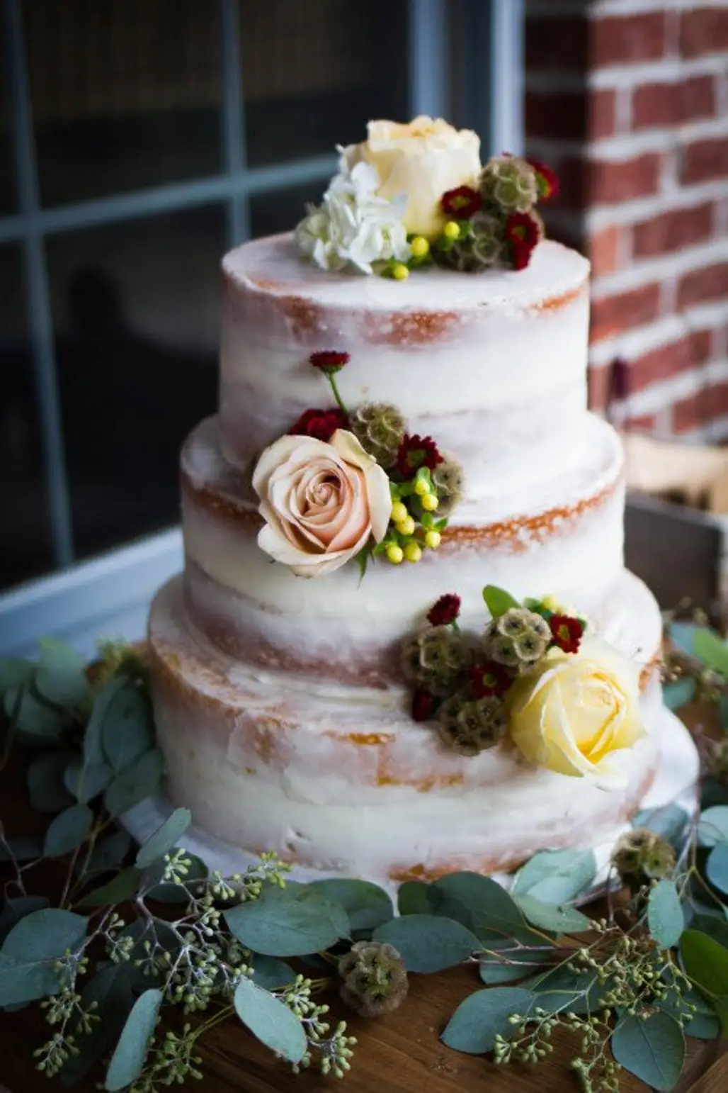wedding cake, buttercream, flower arranging, flower, dessert,