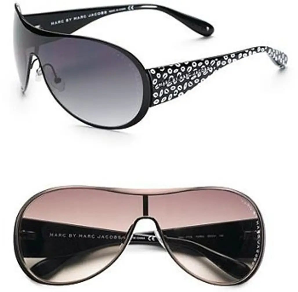 Marc by Marc Jacobs Metal Shield Sunglasses