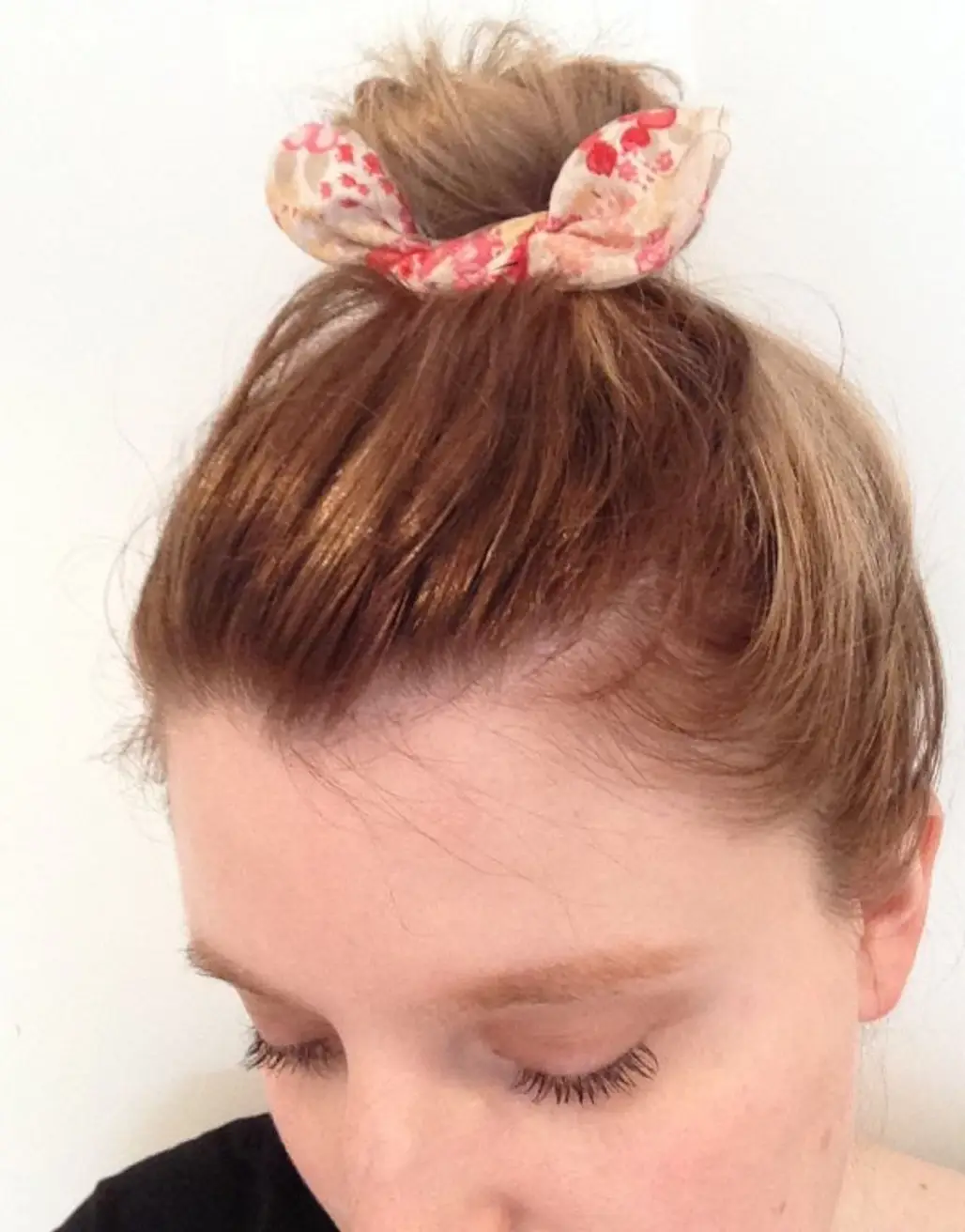 Use a Fabric Hair Tie to Avoid Kinks and Creases when You Pull Your Hair up to Work out