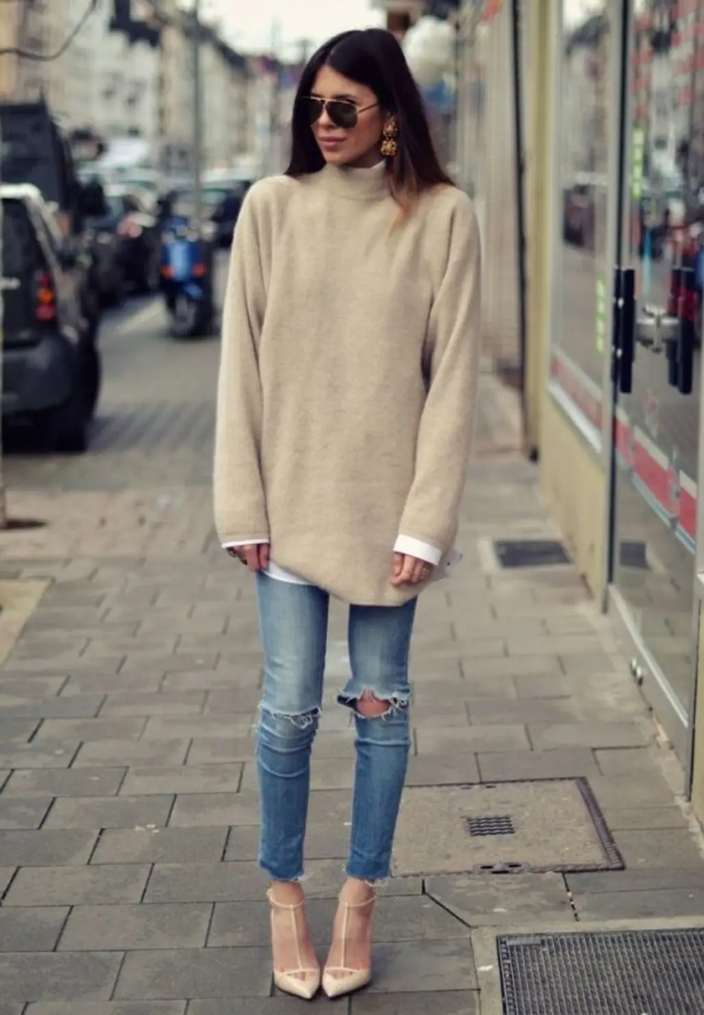 There Is Endless Street Style Inspiration for How to Make Ripped Jeans Look  Chic AF