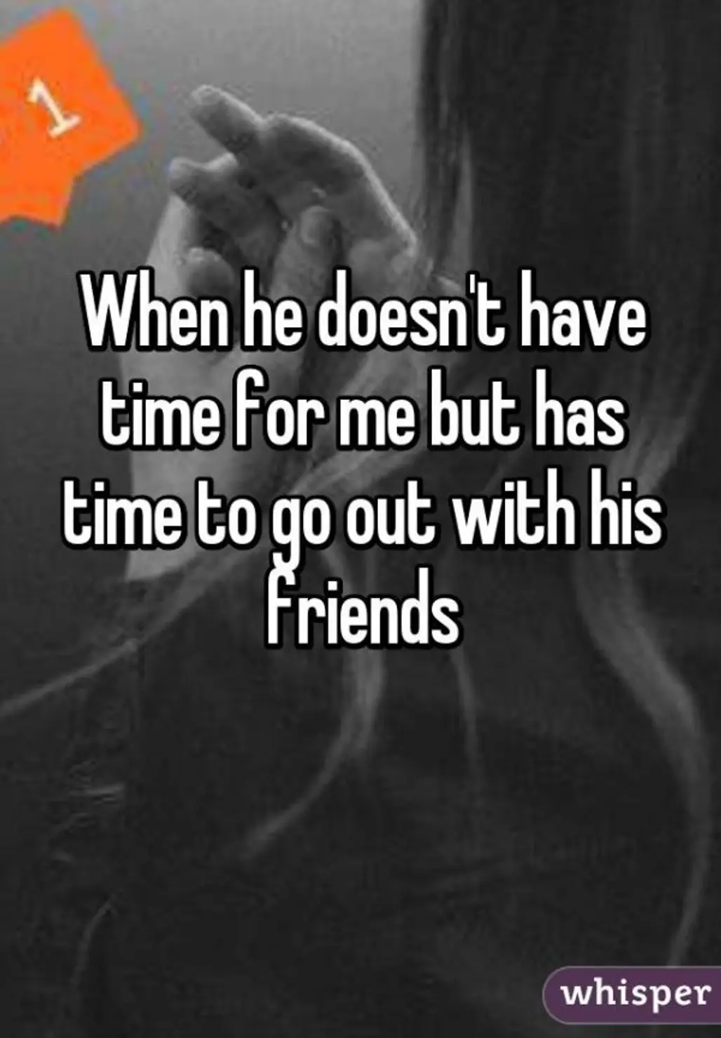 He Doesn't Have Time for You