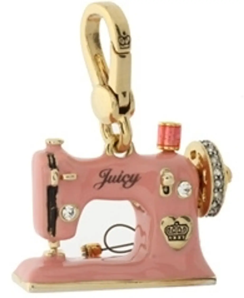 Juicy Couture Pink Sewing Machine Charm