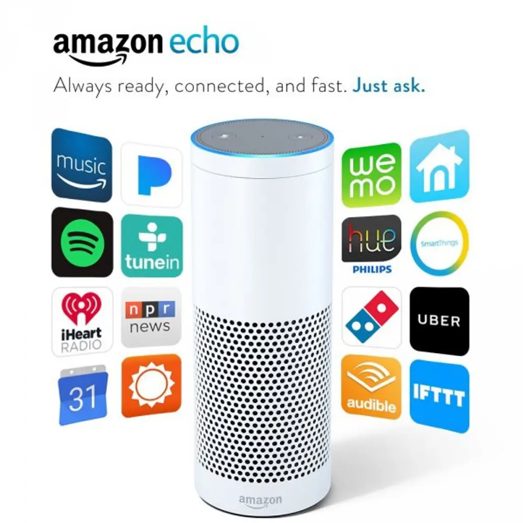 Amazon Echo, product, energy, multimedia, brand,