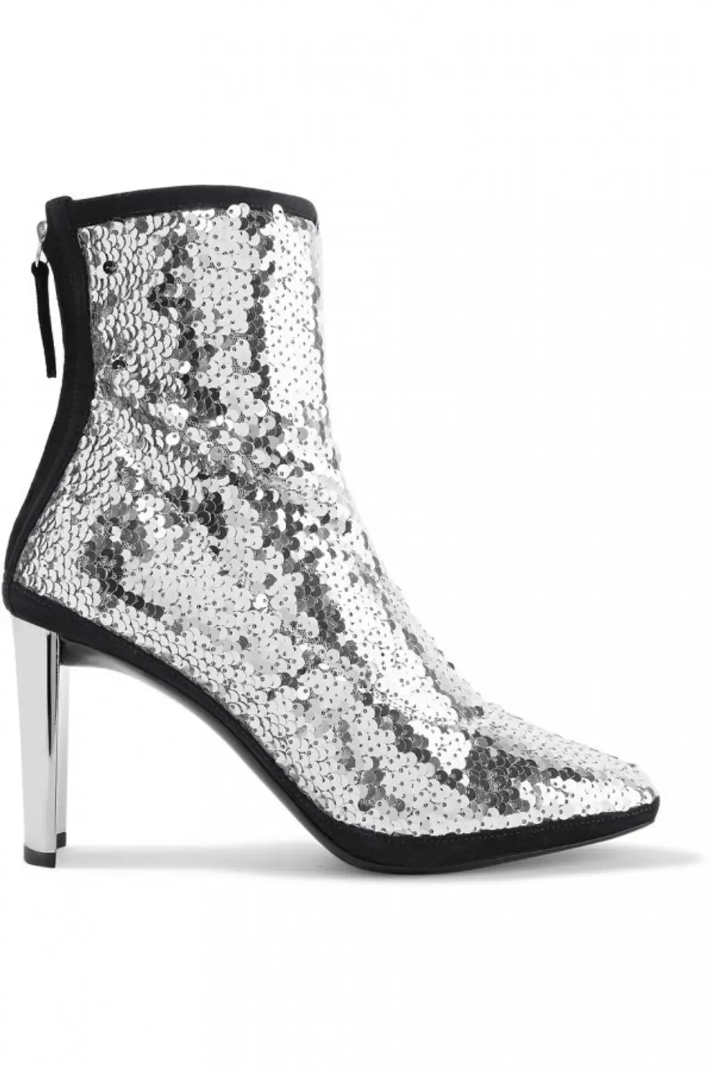 footwear, boot, shoe, high heeled footwear, black and white,