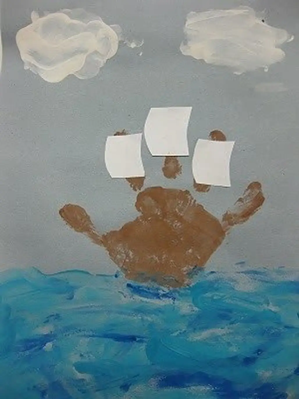 Handprint Boat