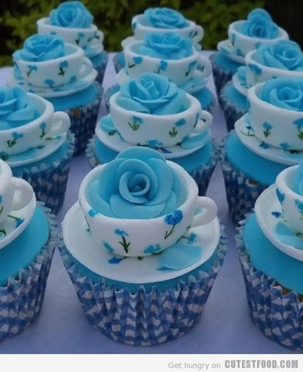 Blue Bells Cupcakes