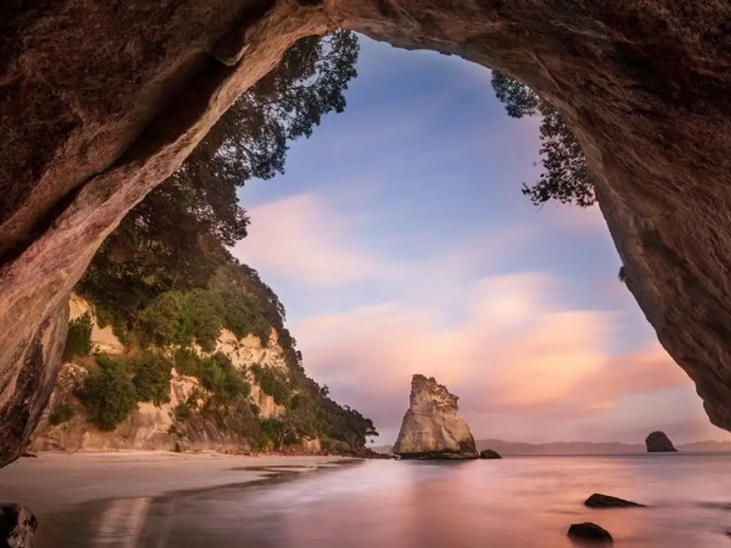 Cathedral Cove by Chris Gin