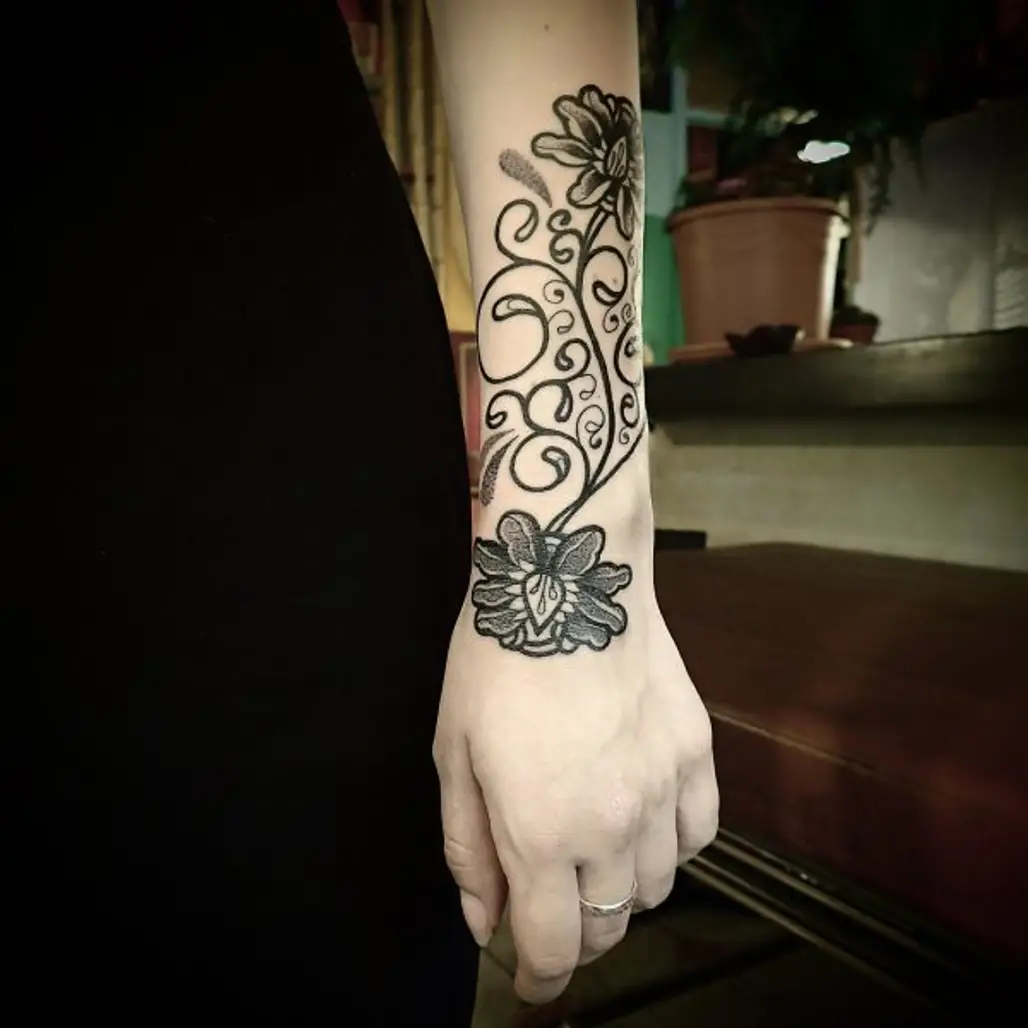 arm, design, pattern, hand, temporary tattoo,
