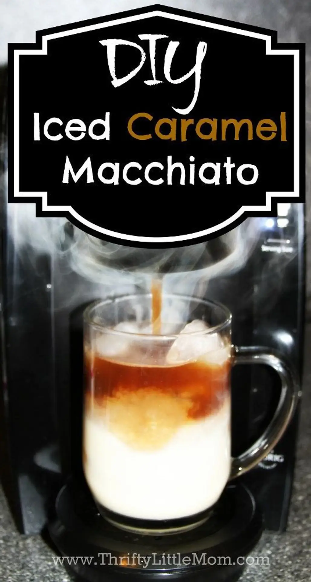 DIY Iced Caramel Macchiato