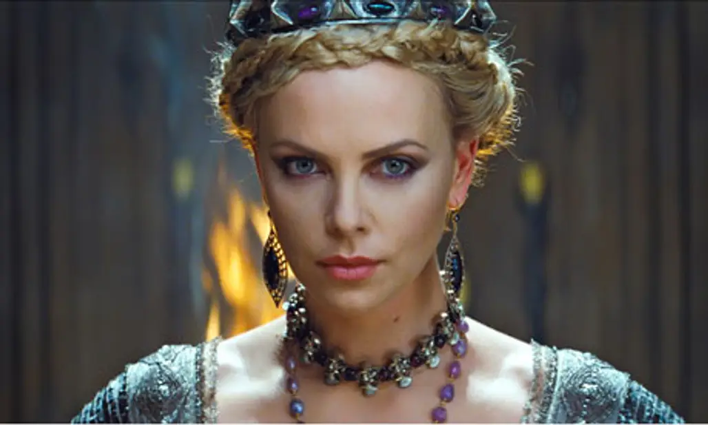 Charlize Theron as Queen Ravenna in Snow White and the Huntsman