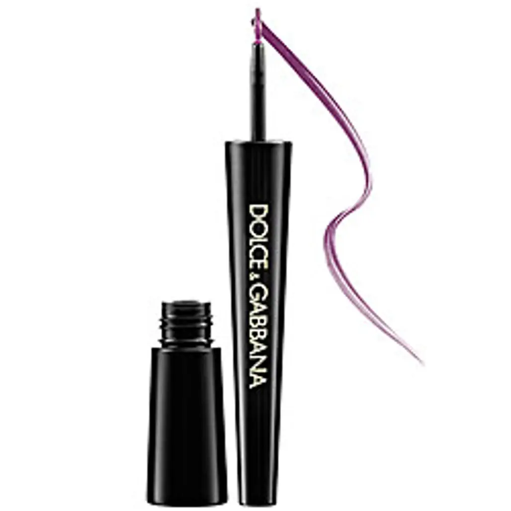 Dolce & Gabbana Glam Liner Intense Liquid Eyeliner – Deep Lavender Shimmer