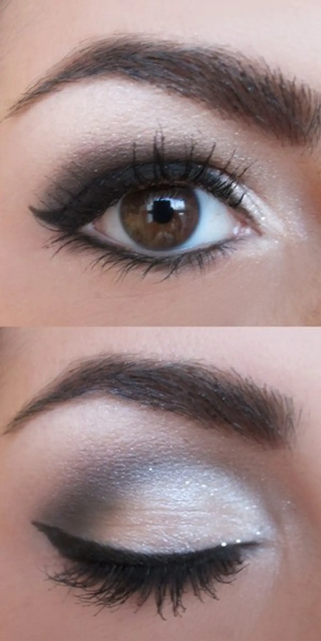 Use the White Eyeshadow Technique