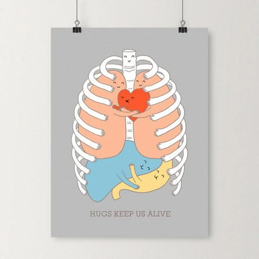 organ,brand,illustration,human body,HUGS,