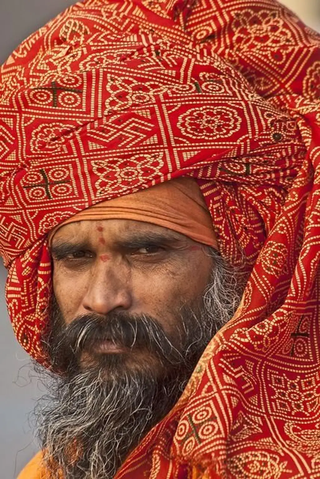A Holy Man of Haridwar at Har-Ki-Pairi