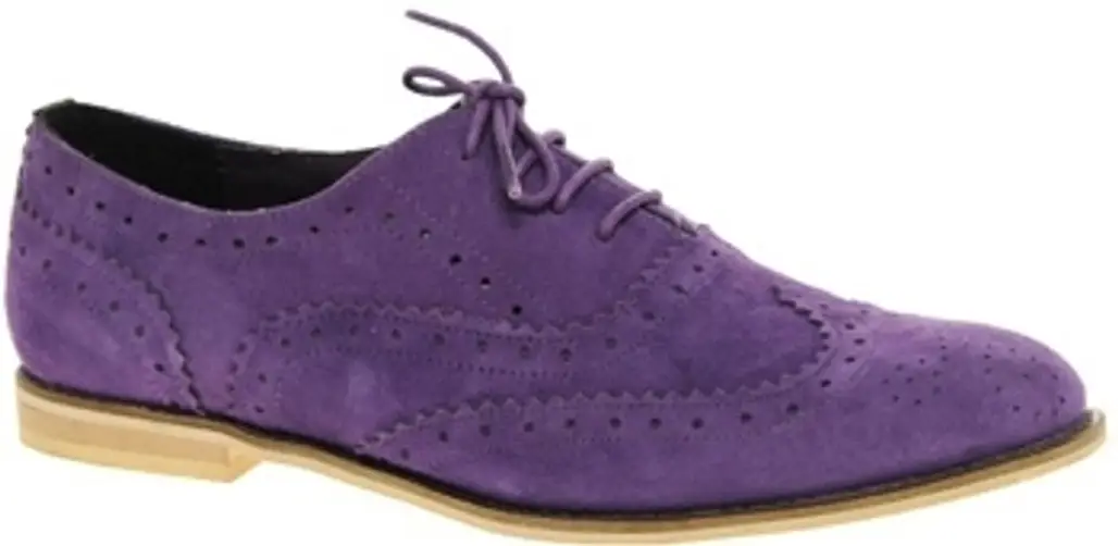 Asos Marky Suede Traditional Brogues