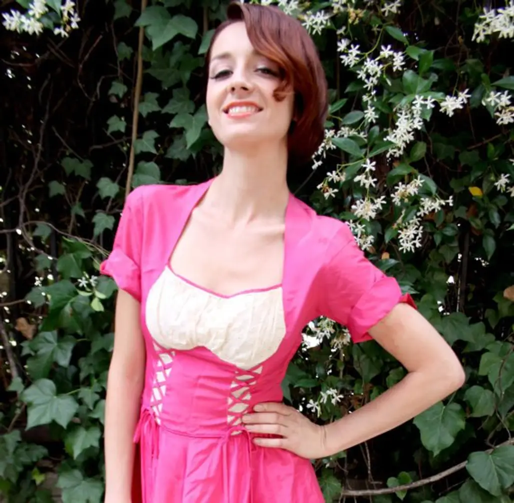Pink Princess Renaissance Style Dress