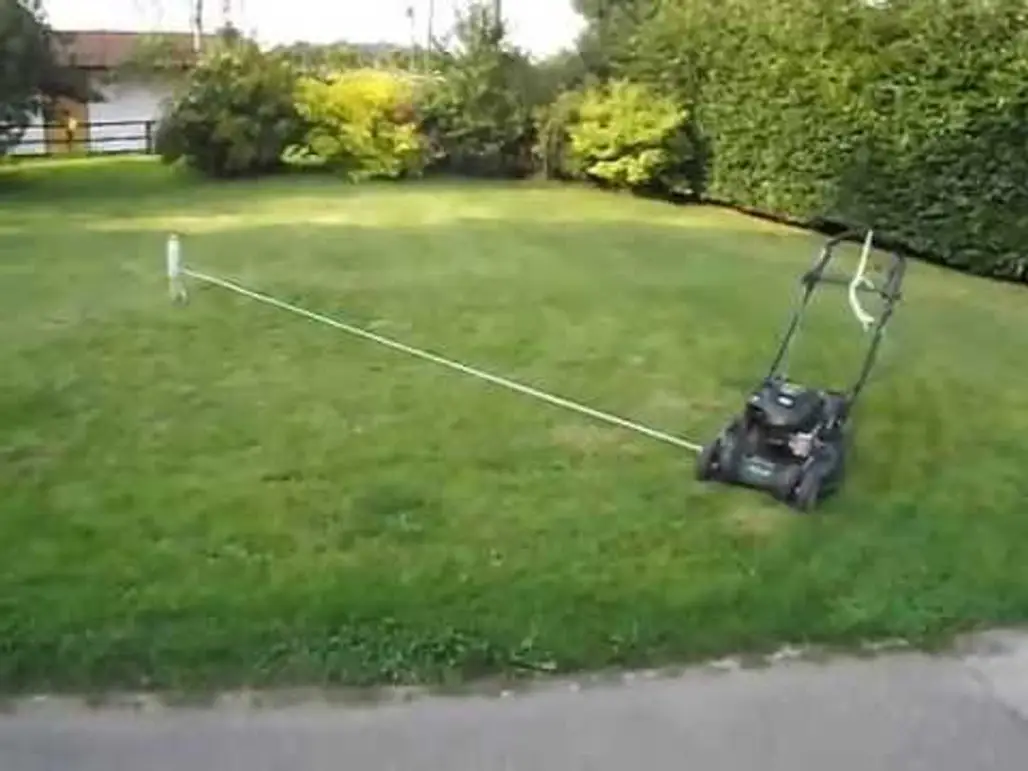 The Only Way to Cut the Lawn