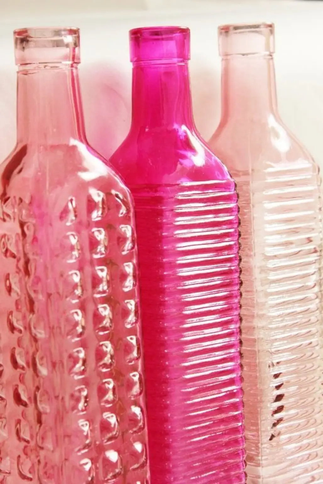 PINK GLASS Bottles