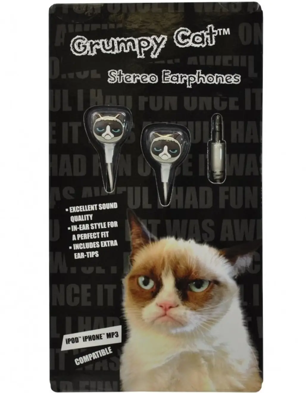 Grumpy Cat Earphones