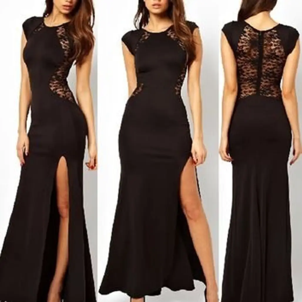 Leshery Sexy Long Maxi Lace Gown