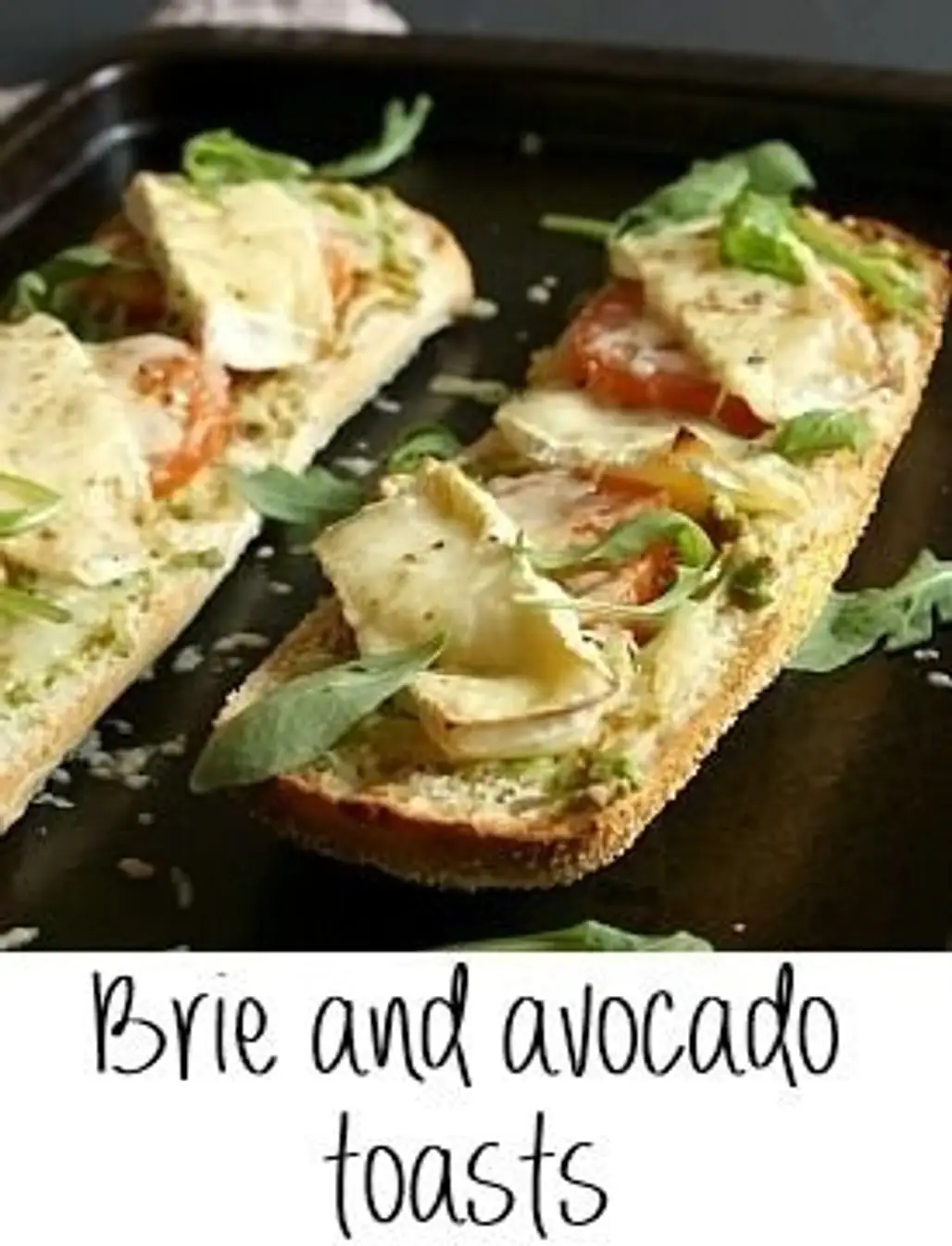 Brie and Avocado Toasts