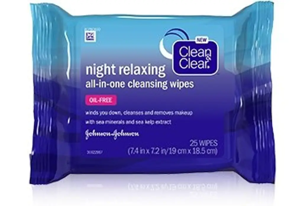 Clean & Clear Night Relaxing All-in-One Cleansing Wipes