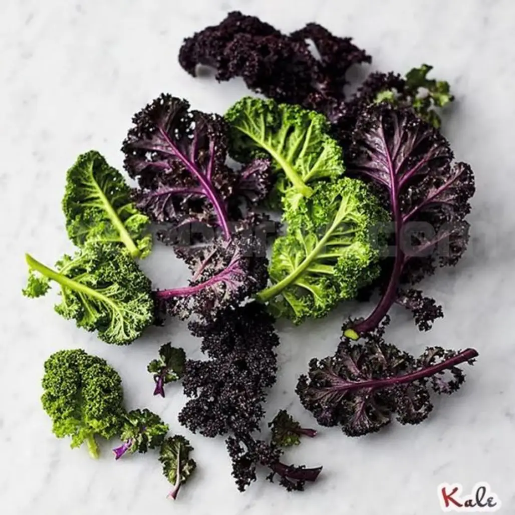 vegetable, leaf vegetable, kale, purple, produce,