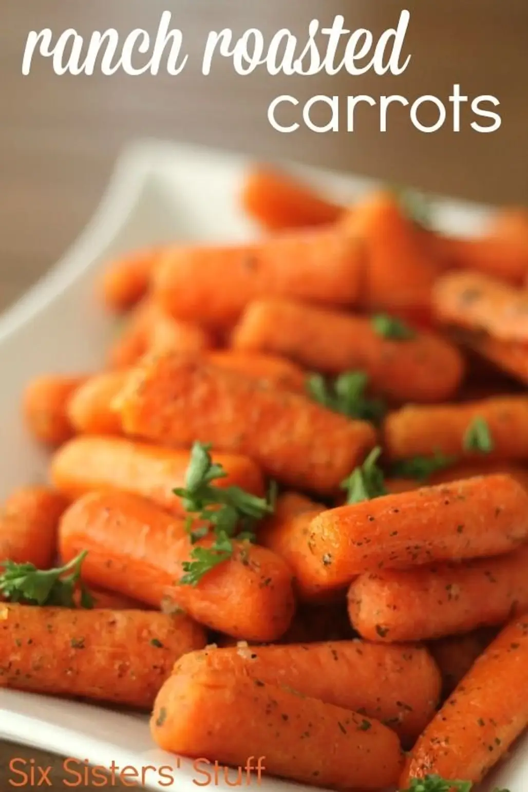 Ranch Roasted Carrots